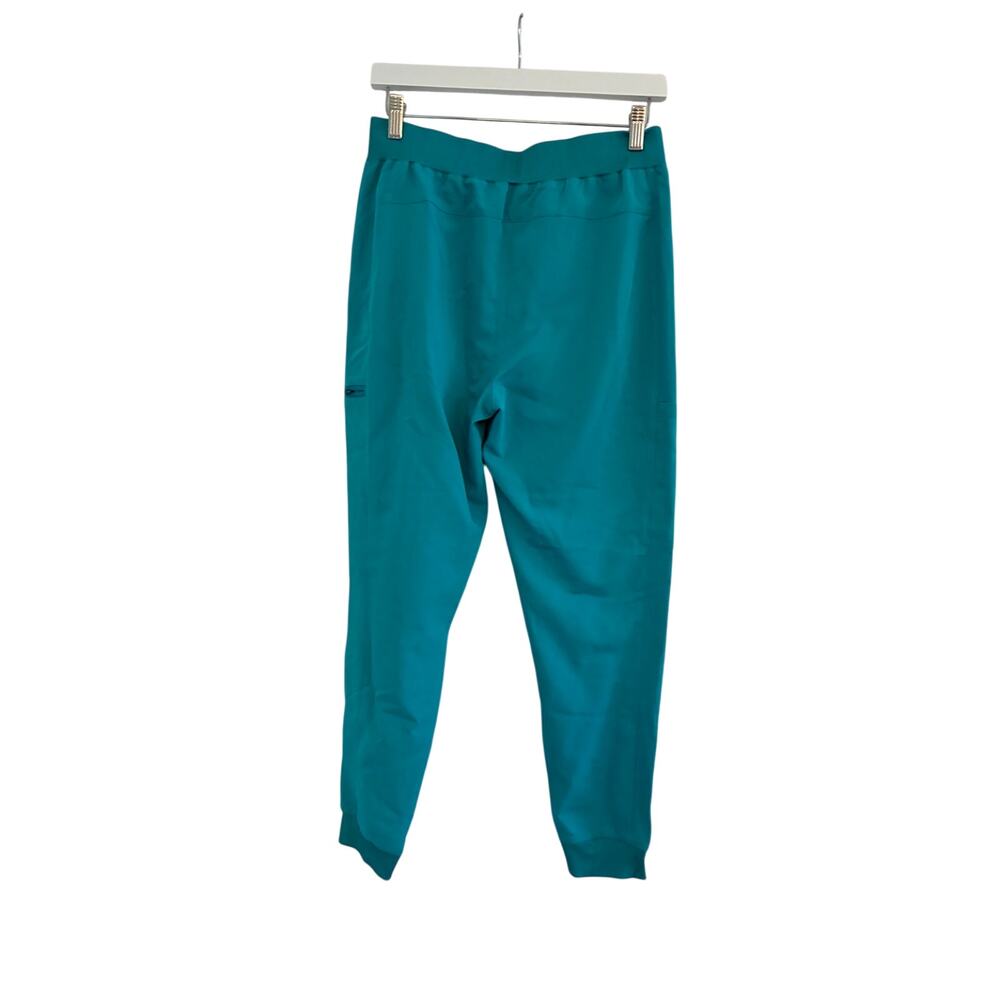 NWT Fabletics Scrub Jogger Pants Womens Medium Teal READ - Picture 3 of 8